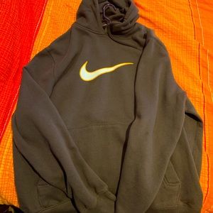 Vintage Nike Swoosh Hoodie 90s Center